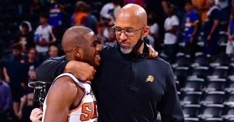 小喵姐|自从太阳赢了G1，“NBA顶流”公开支持保罗夺冠，库兹玛盛赞太阳