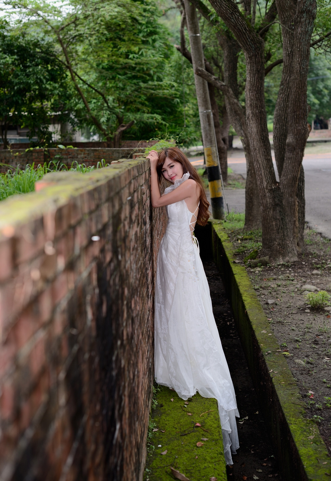 风起洛阳|美女穿白纱室外试镜-宛如仙女下凡