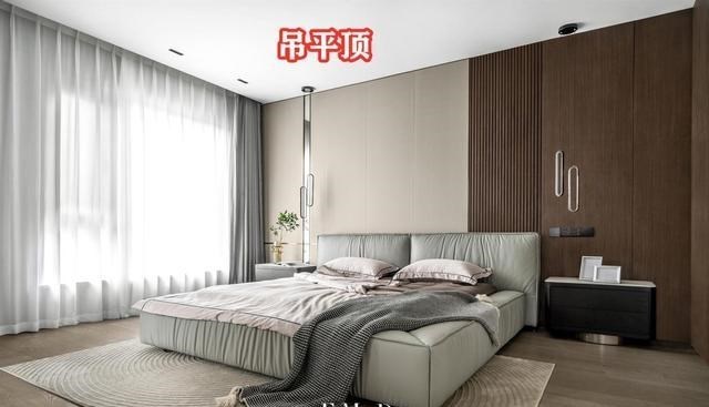 越来越多业主要求吊顶不做满,石膏板走一圈,不压层高,提升档次