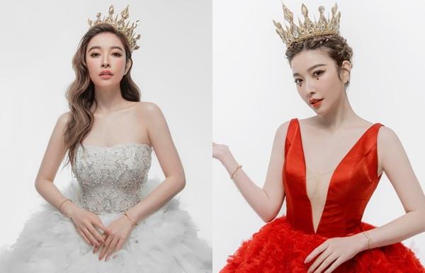 彬仔说经典|许维恩结婚了？深V红白婚纱照曝光