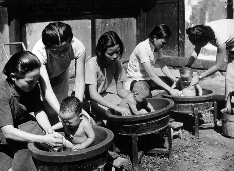 回味记忆中的西部 成都记忆:1941年龙泉驿的街景