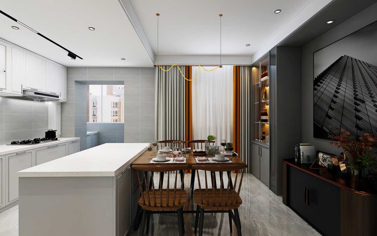 118平现代风二居室，才花了1万你不是逗我玩吧