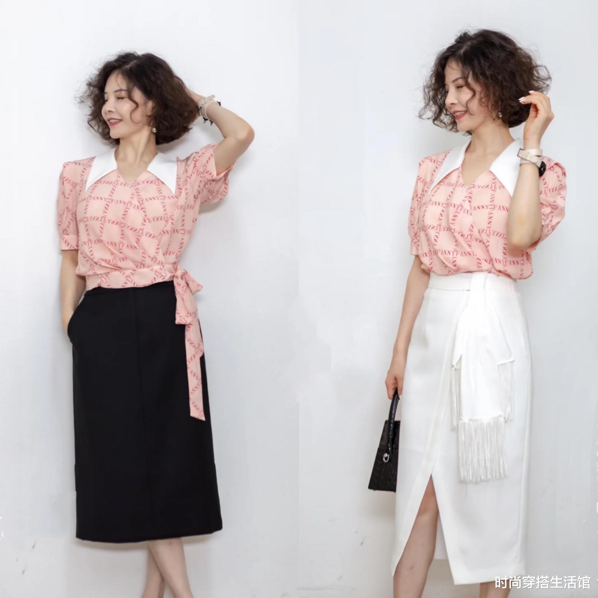 时尚穿搭生活馆|会穿的女人不显老！跟着这位50+学穿搭，普通衣服也能穿出高级感
