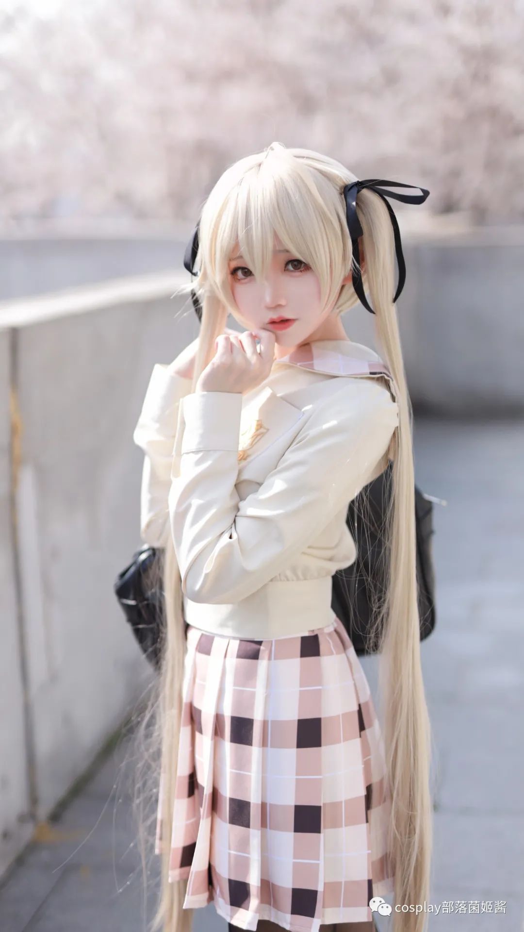 |cos：双马尾穹妹，两个相同的思念，编织在一起