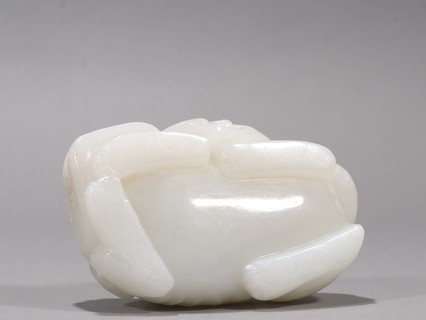 |和田玉瑞兽把件