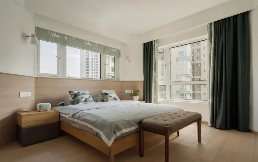 80㎡老旧小三居,改清新日式灵活两居,一个人的生活随性自由~