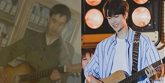 王一博|本以为王一博遗传了妈妈的美貌，看到父亲照片后，网友：太会长了