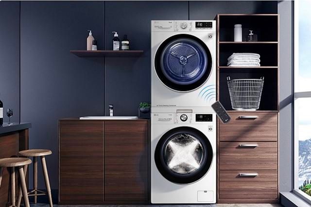 LG|小户型也有大幸福：LG 高颜值 13KG洗+10KG烘 大容量洗烘套装体验
