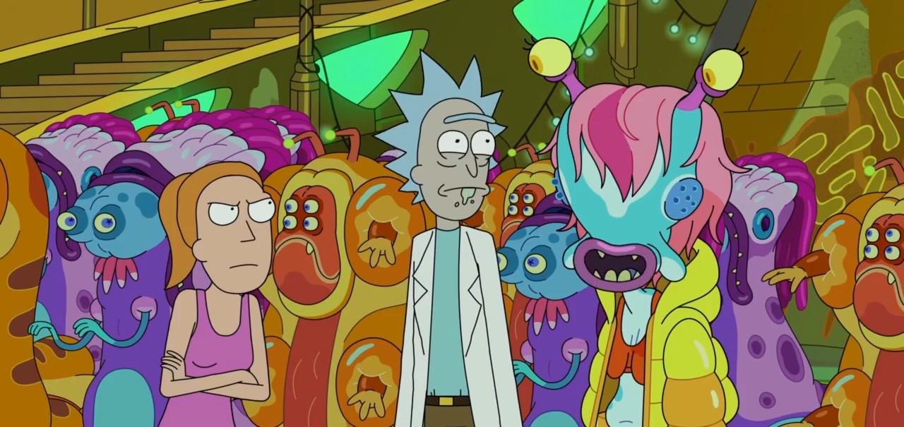 瑞克和莫蒂 瑞克和莫蒂：姥爷到底可以有多开放，就算是星球也不放过