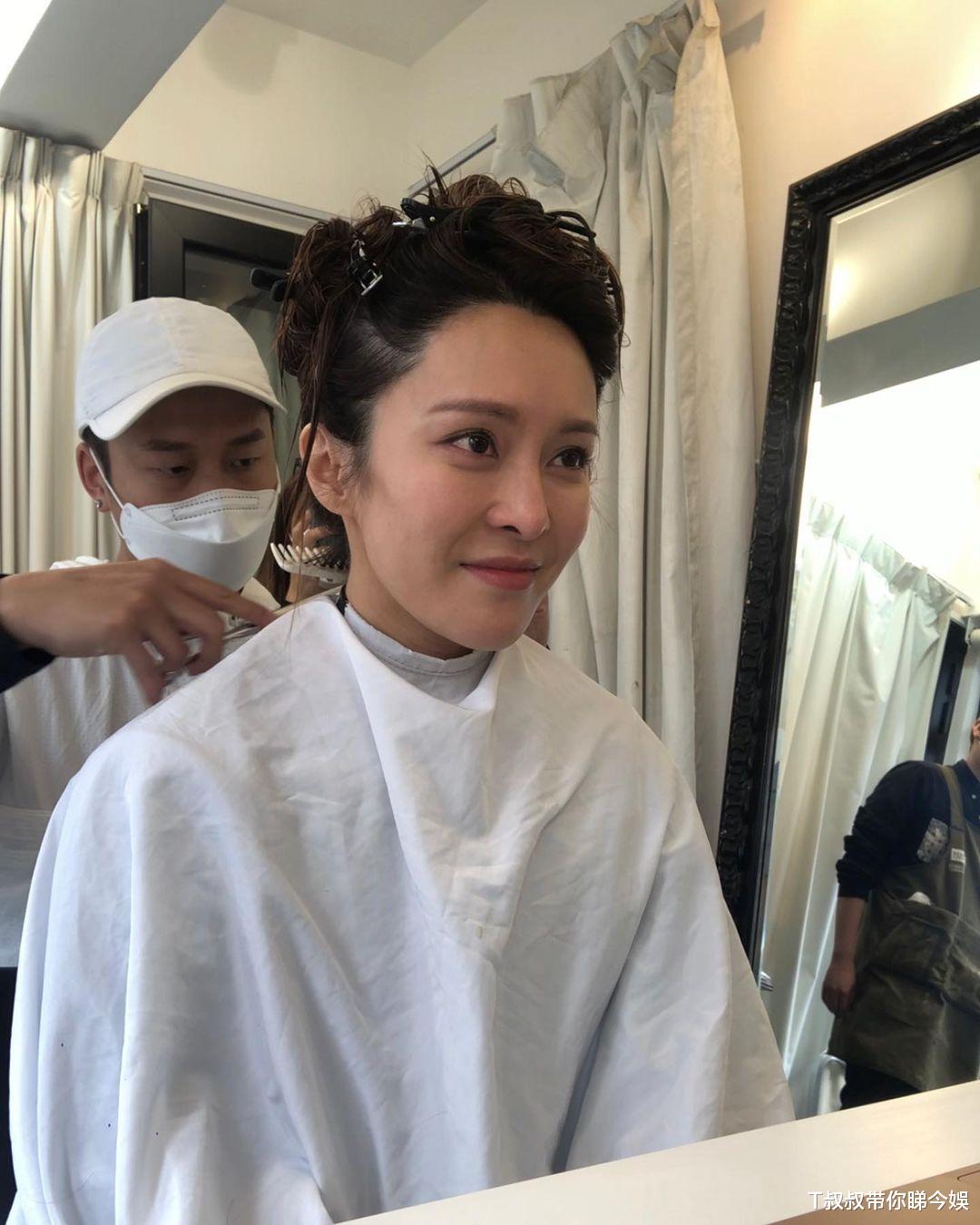 张曦雯|张曦雯为新剧转造型牺牲长发当场落泪