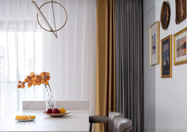 |123平轻奢欧式风四居室,多重元素的碰撞体会不一样的生活情境