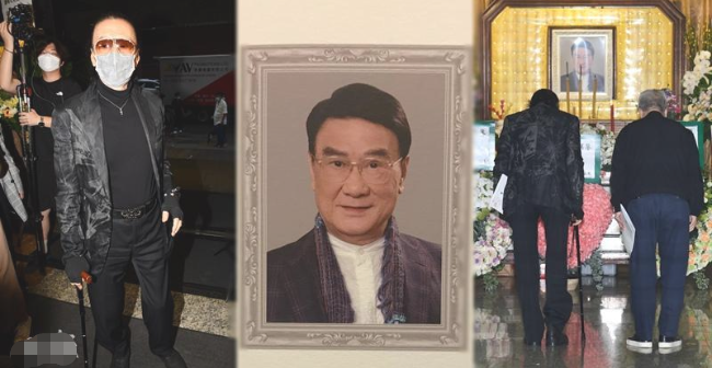 谢贤|84岁谢贤新片宣传照，摘掉墨镜皱纹纵横老态明显，已看淡生死