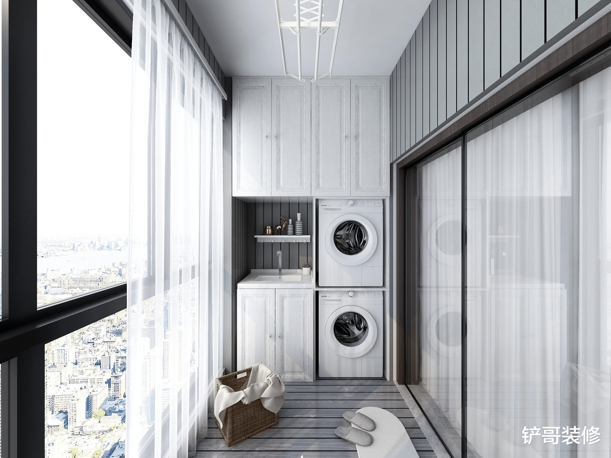 等我有了房,阳台才不要晾衣杆,学学别人家的阳台设计才实用