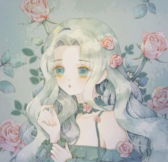 |动漫头像：太阳快要落山的时候，路灯都会接着亮起，继续温暖人心