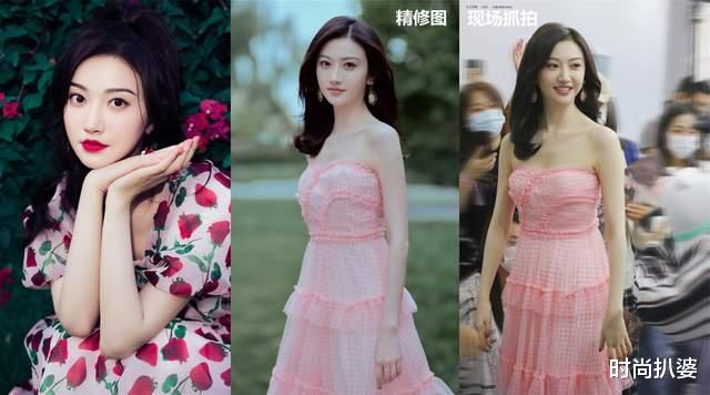 时尚扒婆|修图师审美又跑偏？唐嫣出席活动状态好，精修却被P成芭比娃娃