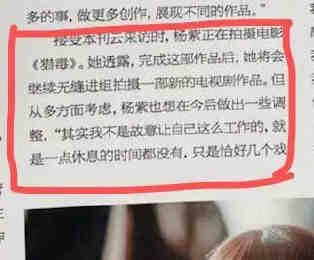 陈亚男|《猎毒》后杨紫将无缝进组，新剧信息浮出水面，网传男主爱了