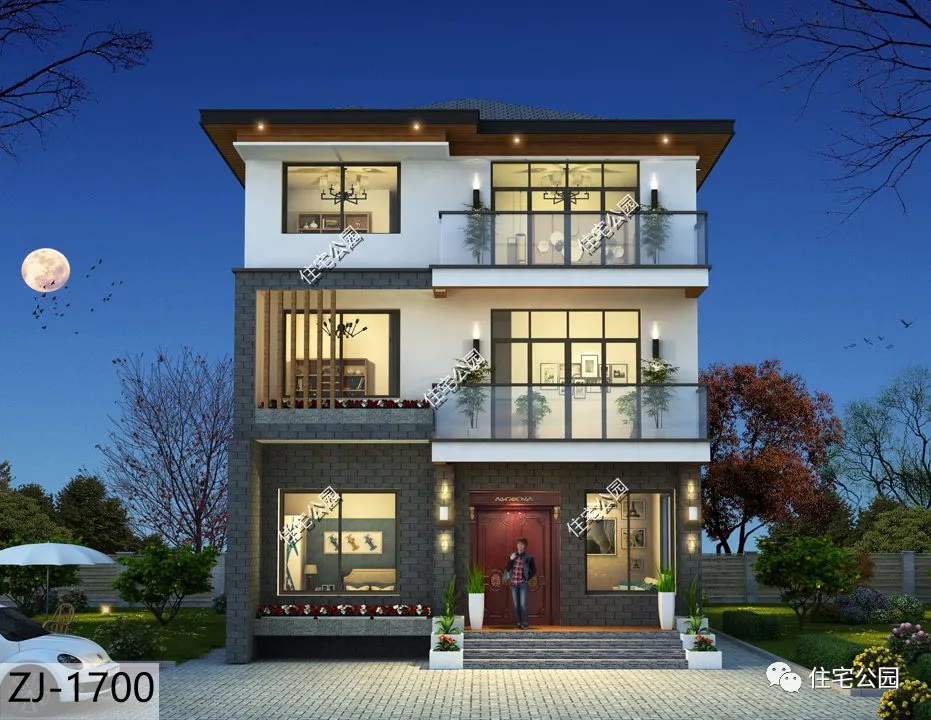 |8×9米占地仅86平，小户型这样设计，人见人爱