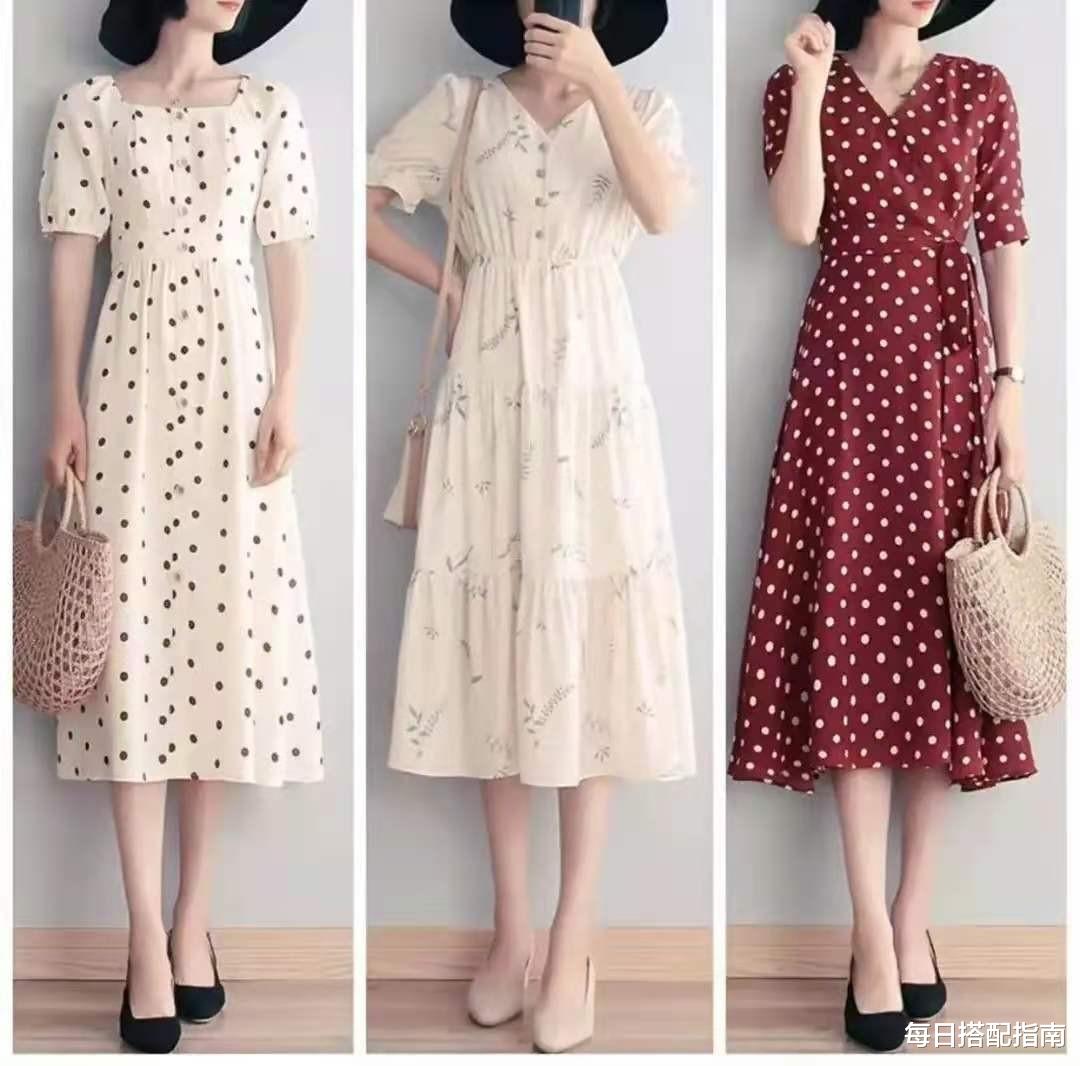 每日搭配指南|真正会穿的女人,今年夏天都爱上:这4种裙子,优雅得体显气质
