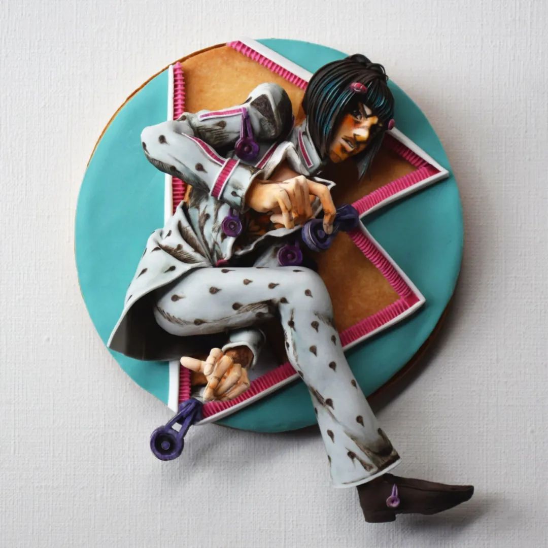 小姐姐|日本小姐姐做出3D动漫蛋糕,比手办还精致!根本舍不得下口