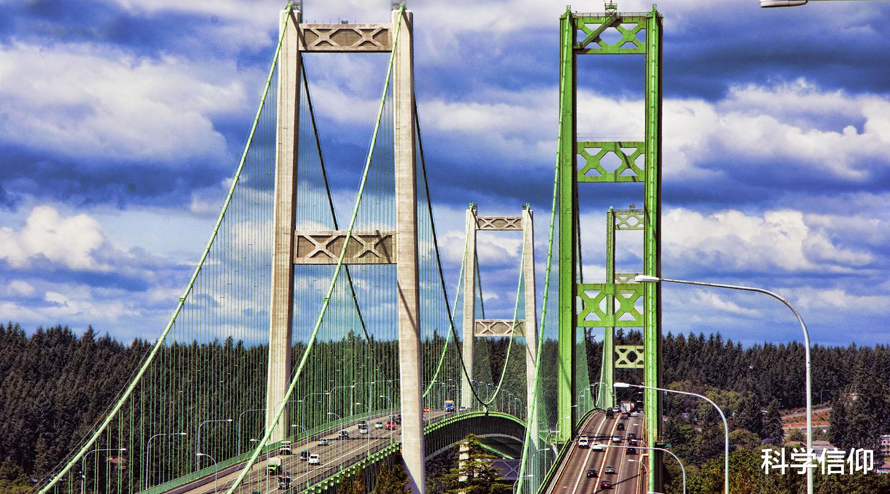 科学信仰 全长5000英尺的海峡大桥，竟被微风摧毁，让风通行有多重要？