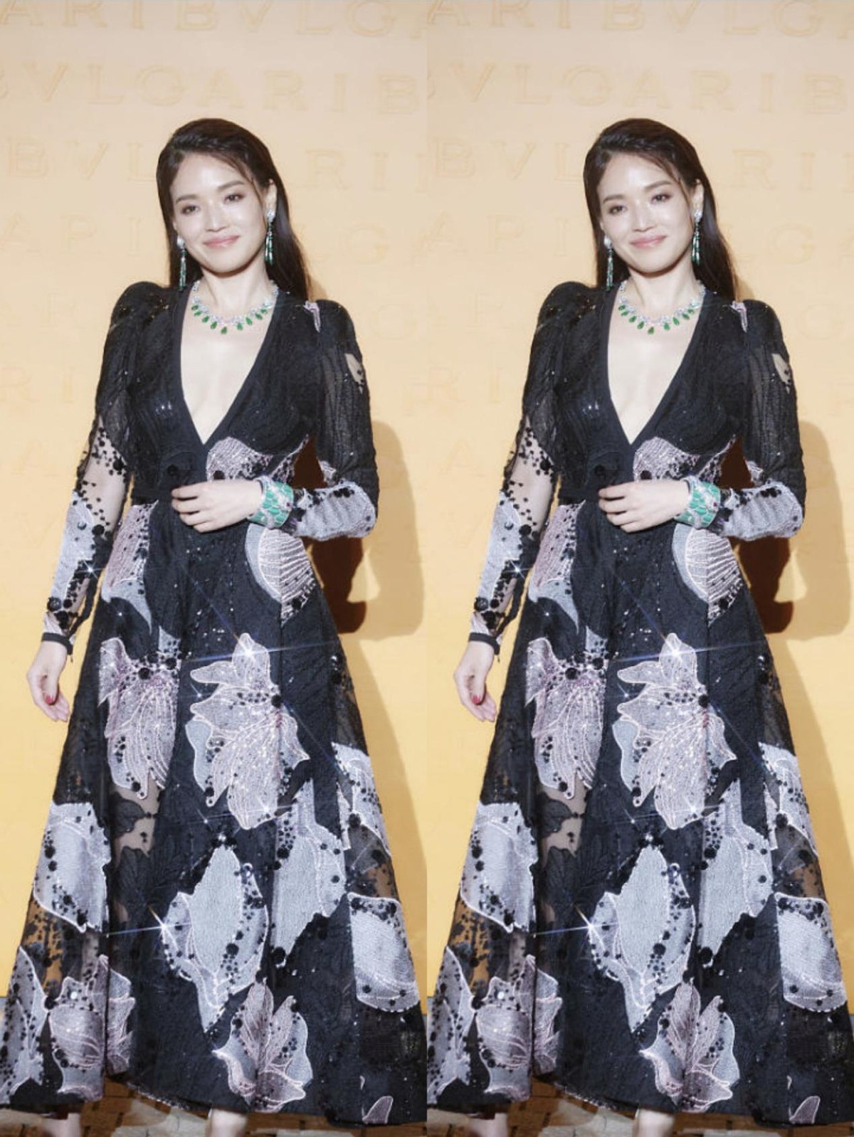 白小白的衣橱|舒淇的领子还是遮一遮吧,开口还挺大的,不咋保守但也不低俗