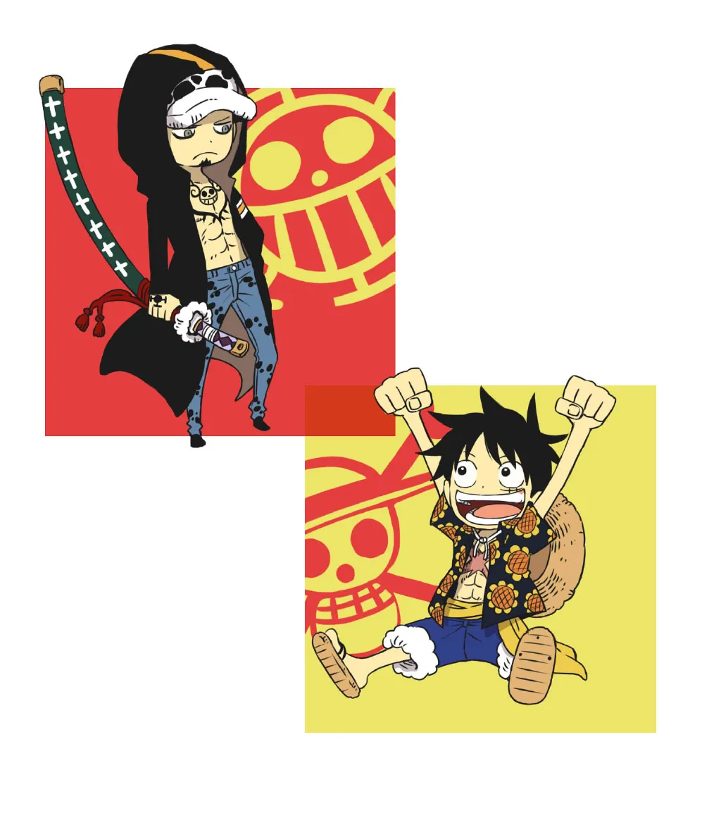 |海贼王【壁纸】:罗、路飞组合(每期20张)