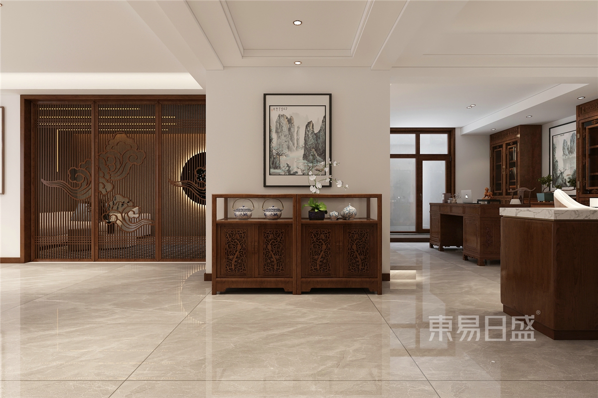 200m2新中式风格，就是这么有韵味