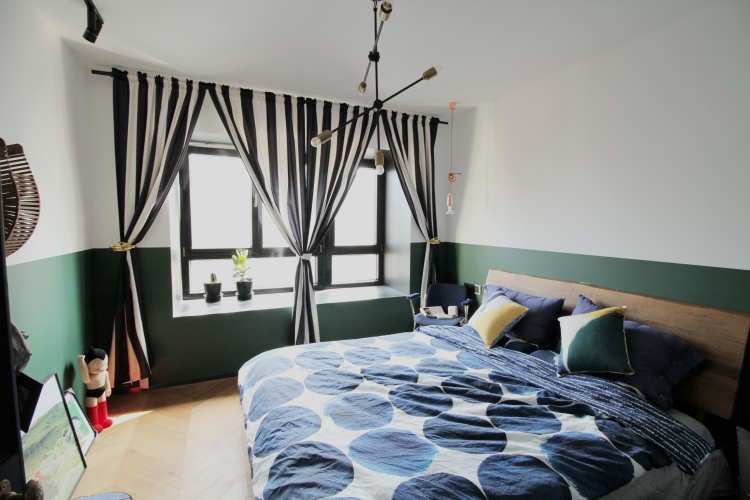 老上海也可以同样年轻，在家中也能感受咖啡厅的氛围，清透又时尚