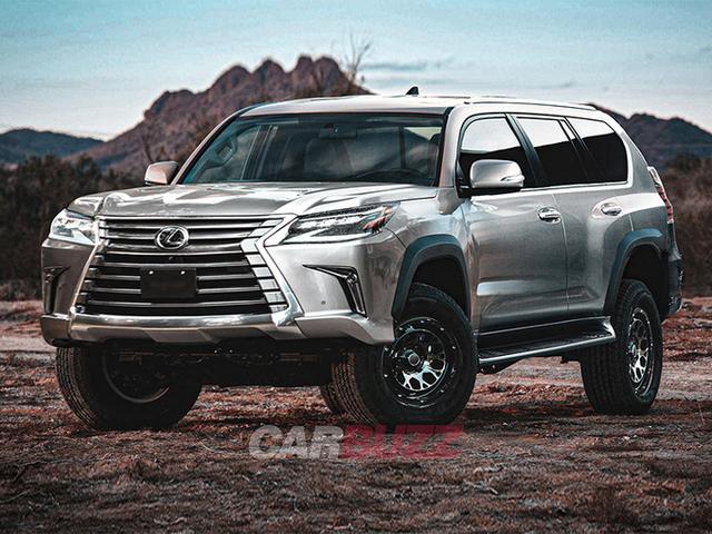 路虎极光|雷克萨斯LX600外观曝光！换搭兰德酷路泽新3.5T V6，更大更豪华