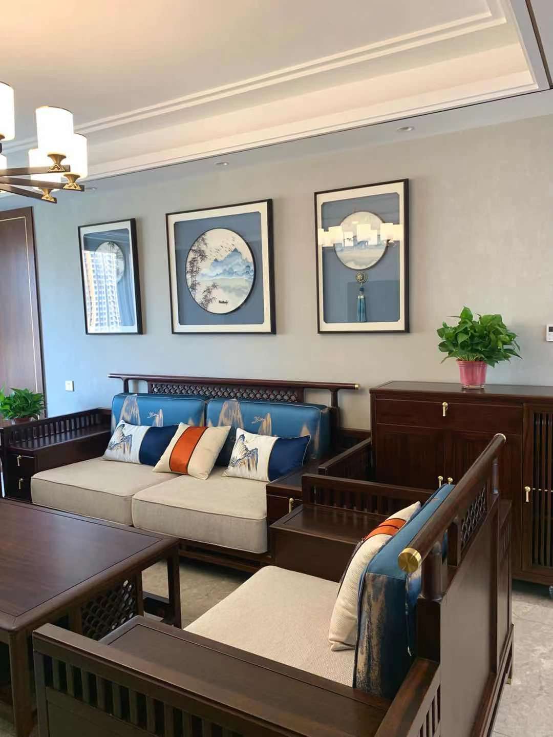 山水画|精致典雅的新中式风格