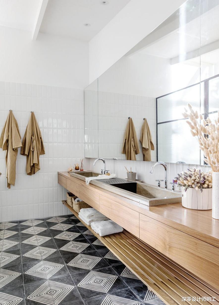 晒晒220㎡联排别墅,自带游泳池,双盆位洗漱台,幸福感满满!