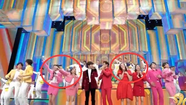 迪丽热巴|THE9给热巴伴舞，遇上央视“滤镜后”，才懂演员脸有多优越