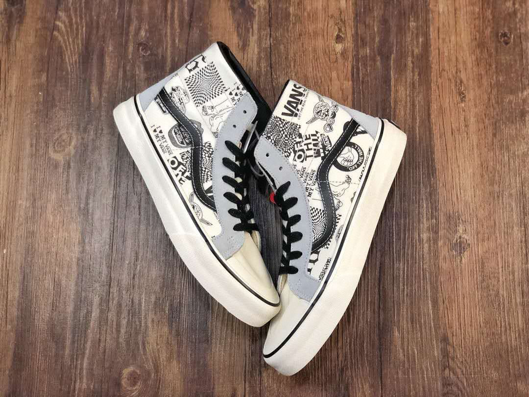 莆田鞋匠 Vans范斯 运动休闲系列 Sk8-Hi休闲鞋高帮