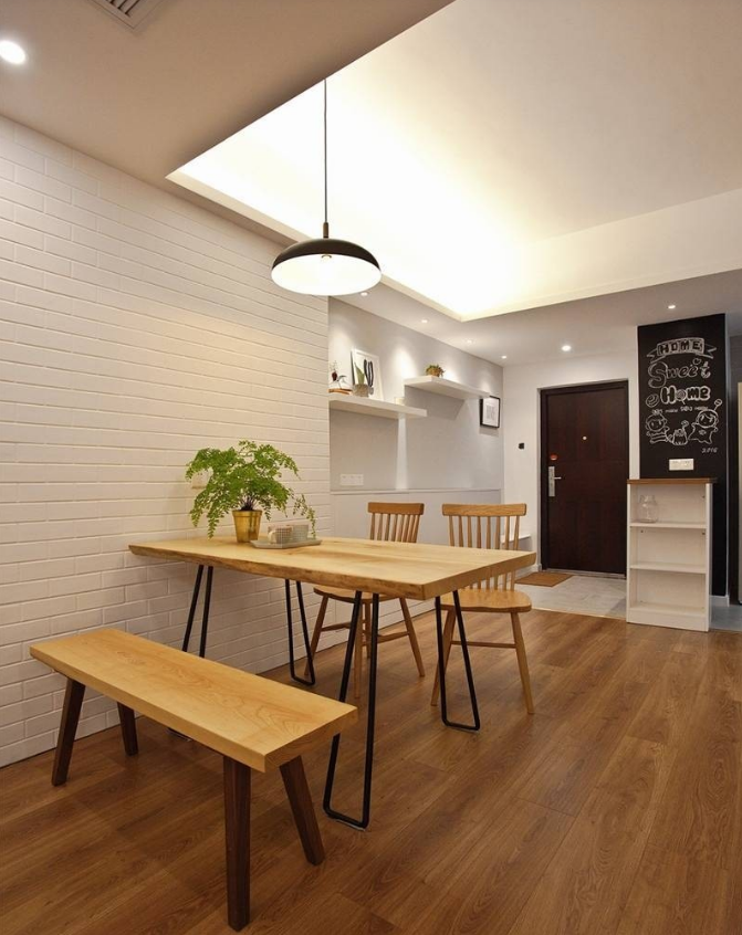 80㎡简约风新房，两居室户型，完工效果简约大方