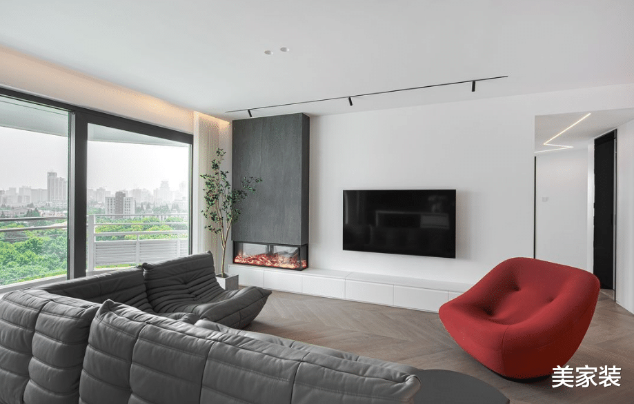 170平大户型新房,现代简约的装修设计,让人过目不忘