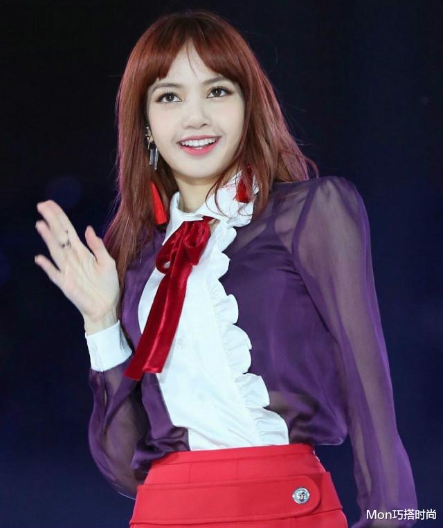 lisa|为何Lisa一直都是齐刘海？看完她的“露额”造型，我瞬间就明白了
