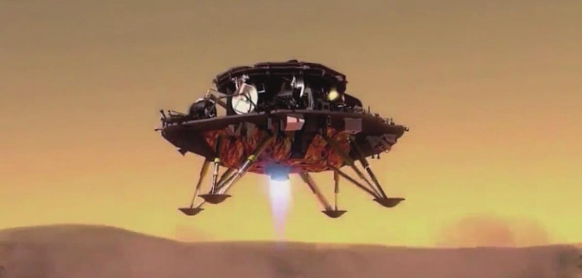 行星秘闻|祝融号创下新纪录，关键行驶路线图曝光：一口气跑了889米