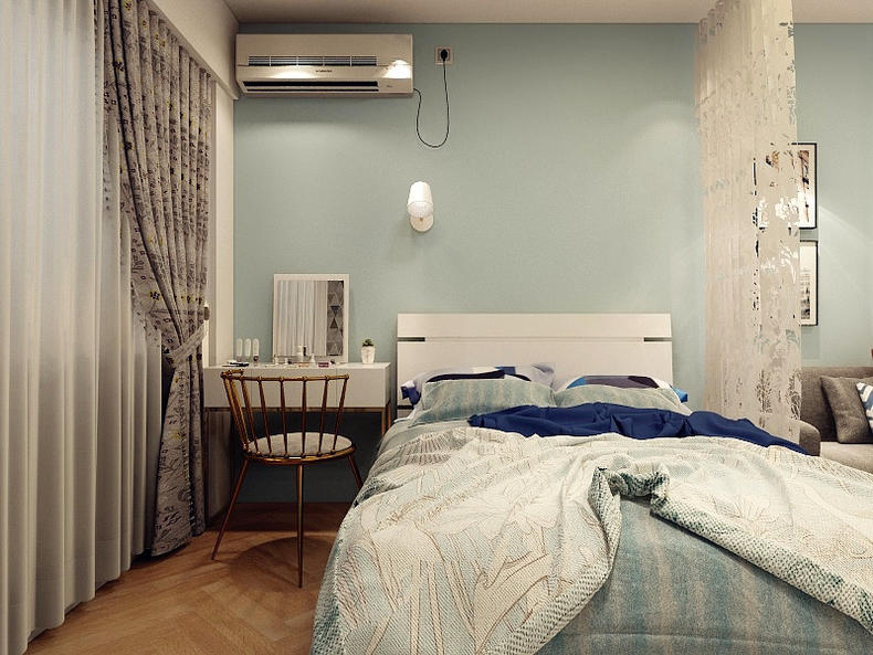 95后美女爆改20㎡破小出租屋,改装成我住不起的样子!