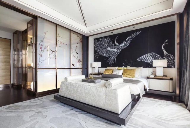 珊珊为何来迟|147平中式风四居室，雕刻华丽富饶的“中国印象”