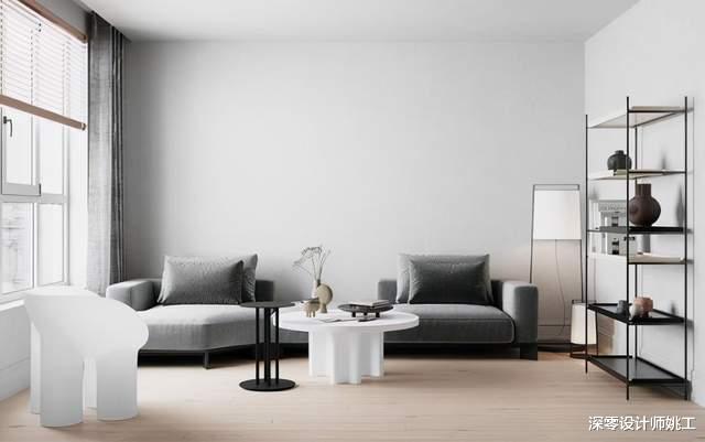 即便再普通的装修,只要能在配色上多费心,整屋看起来也不会单调