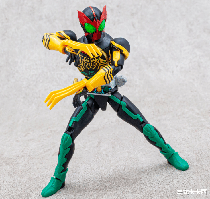 鹰眼|假面骑士OOO鹰虎蝗拼装模型官博素组介绍 这次抓住了ankh的手