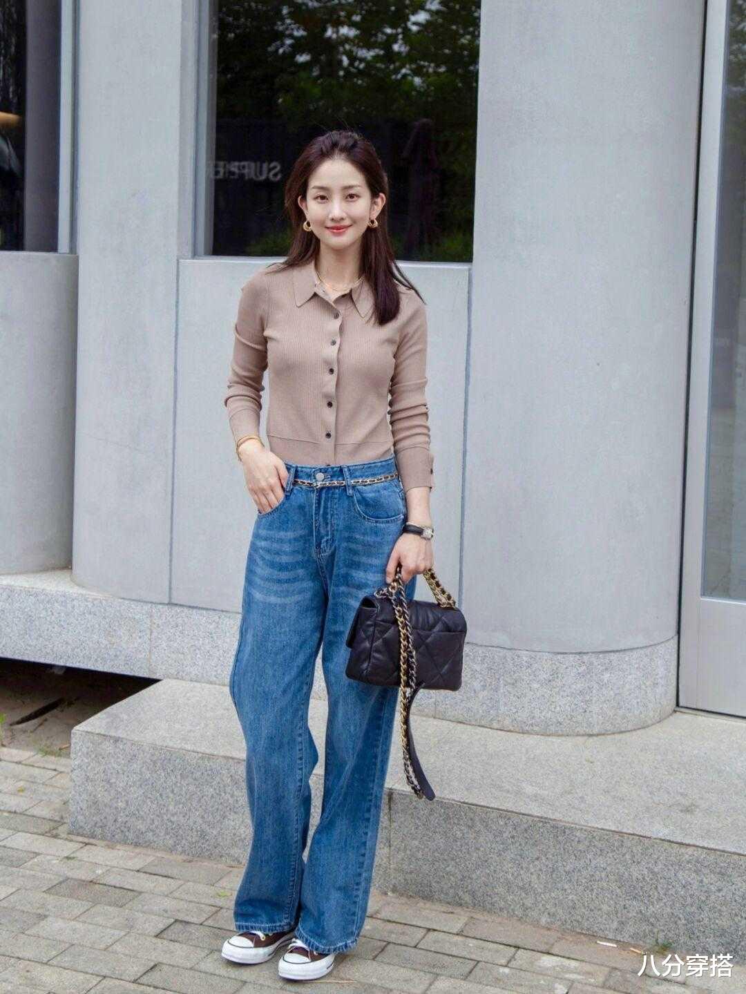 八分穿搭|腿粗女孩怎么穿？这几条裤子遮肉显瘦又有气场，照着穿准没错