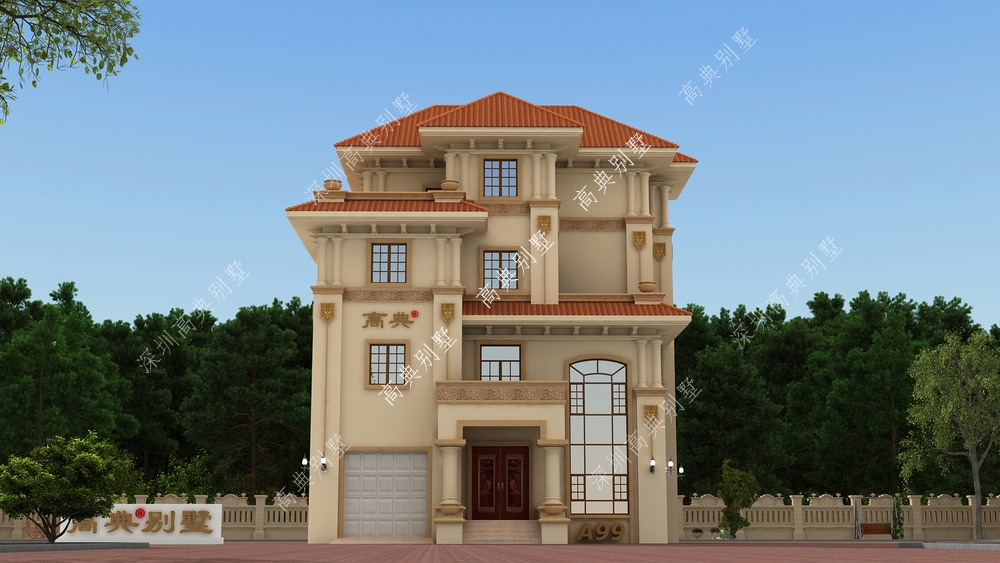 流行的欧式别墅,适合农村建设的优秀户型,不容错过。