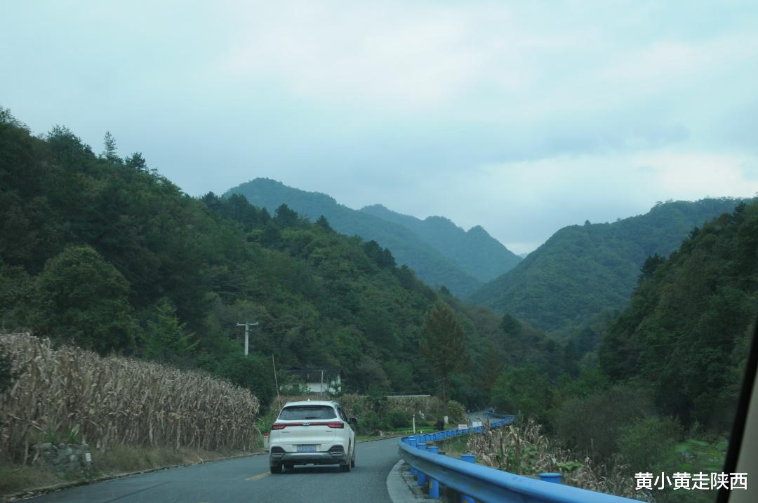 秦岭|比想象中还美的秦岭小城，出城是30公里深沟，秋景绚烂溪流迷人