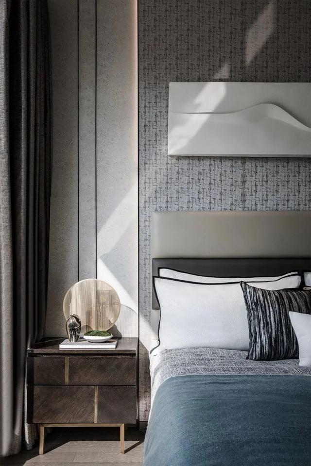 粉色|550㎡现代风别墅，高级灰与水墨色，低调档次的效果很独特