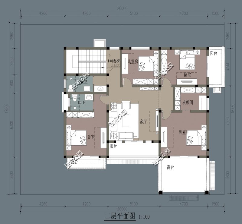 |10套二层中式户型，第5套第8套在农村最受欢迎，最后一套颜值最高