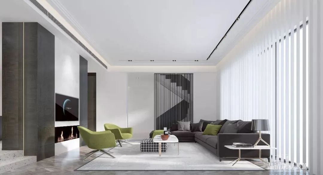 |500㎡别墅设计, 优雅时尚的现代风
