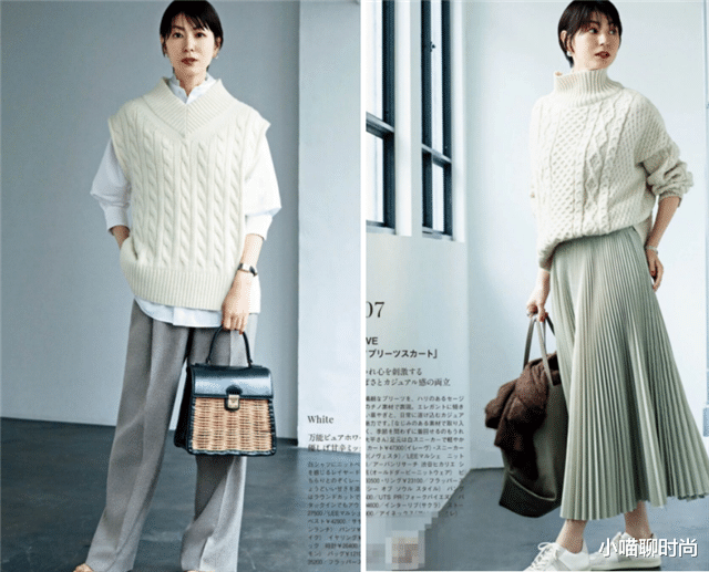 小喵聊时尚 50岁女人，相比减龄你更需要优雅！学日系妈妈这样穿，气质又高级