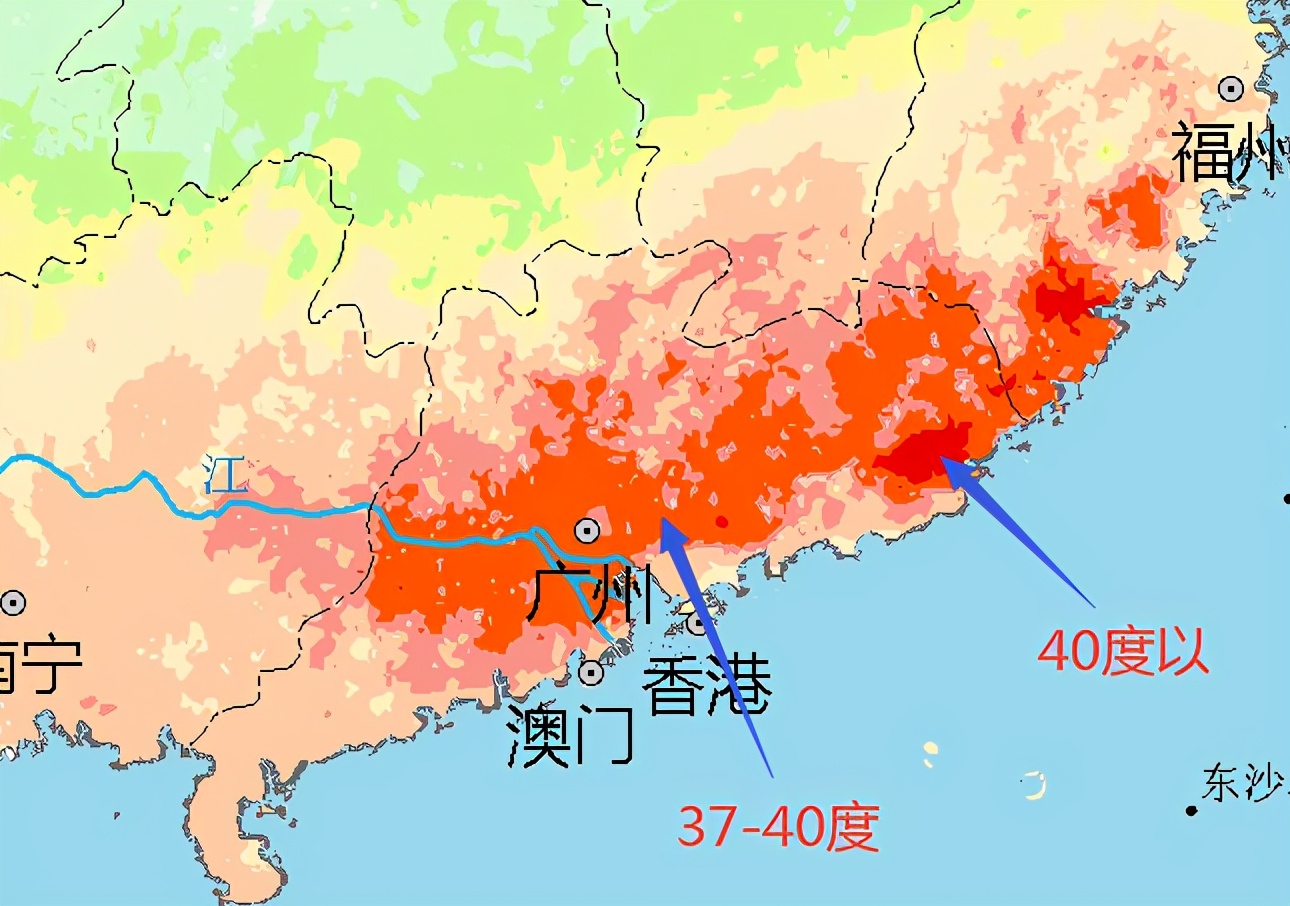 天气说 广东！新一轮气温“大转变”！广东下列地区的气温将升至40度