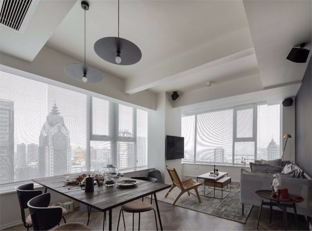 |40平米现代风装修，一居室的房子越看越有品